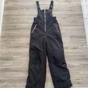 Champion Black and Pink kids Snow Bib